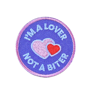 Lover not a Biter Badge by Scout's Honour